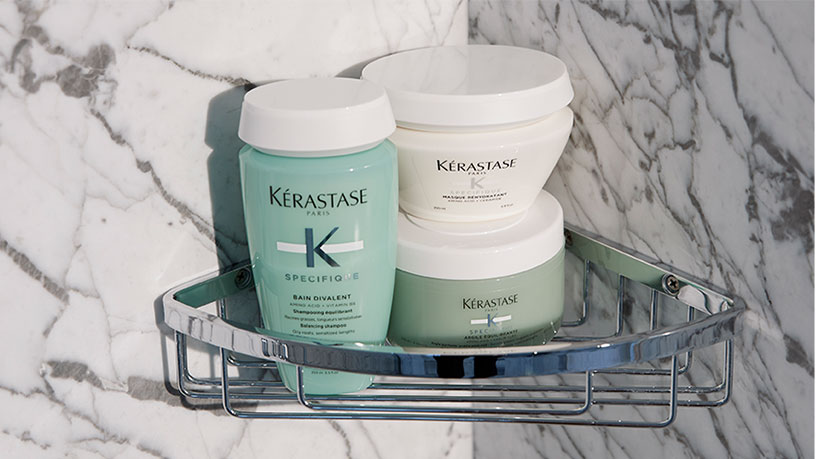 Kérastase Spécifique Guide to Balancing Your Greasy Scalp & Dry Lengths