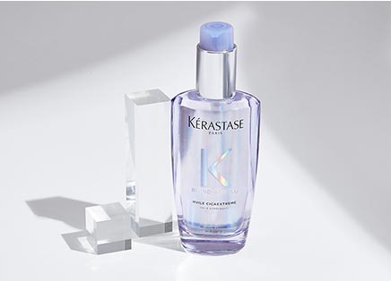 Kerastase Elixir Ultime Hair Oil Model Playing With Hair