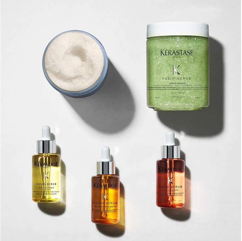 Kerastase Fusio Scrub Exfoliating Scalp Scrubs & Essential Oils Kerastase Fusio Scrub Exfoliating Scalp Scrubs & Essential Oils