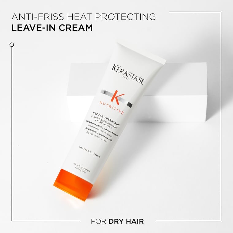 Kerastase’s Professional Hairdresser representative, Hovig – results of washing client’s hair with Nutritive product