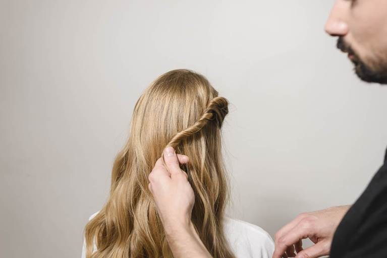 Summer Bohemian Rolls Hairstyle Tutorial