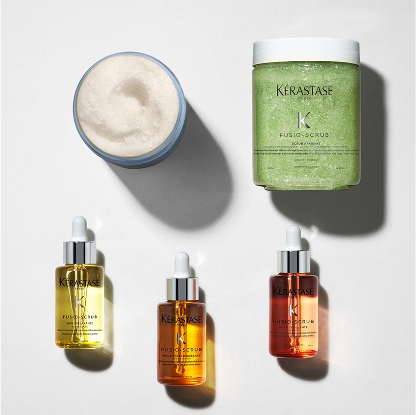 Kerastase Fusio Scrub Exfoliating Scalp Scrubs & Essential Oils Kerastase Fusio Scrub Exfoliating Scalp Scrubs & Essential Oils