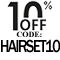 10% off! Code: HAIRSET10